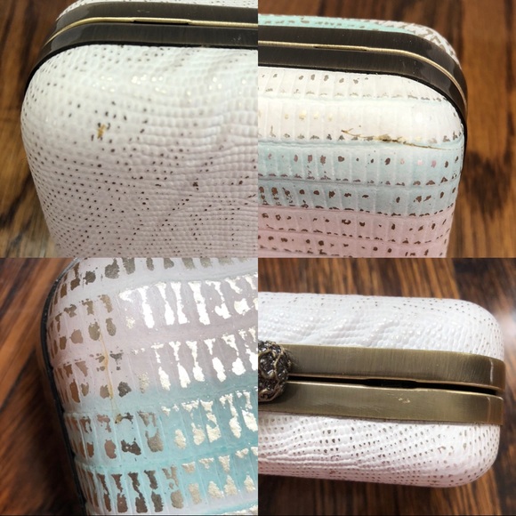 House of Harlow 1960 Dylan Clutch Bag Purse - Picture 12 of 12